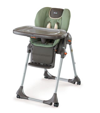 Chicco Polly Highchair Double Pad In Adventure